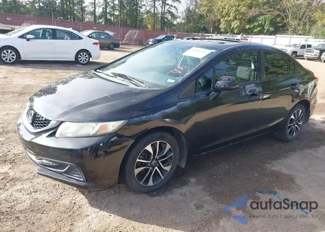 2013 Honda Civic Ex z USA, uszkodzony, nr VIN 2HGFB2F8XDH519315